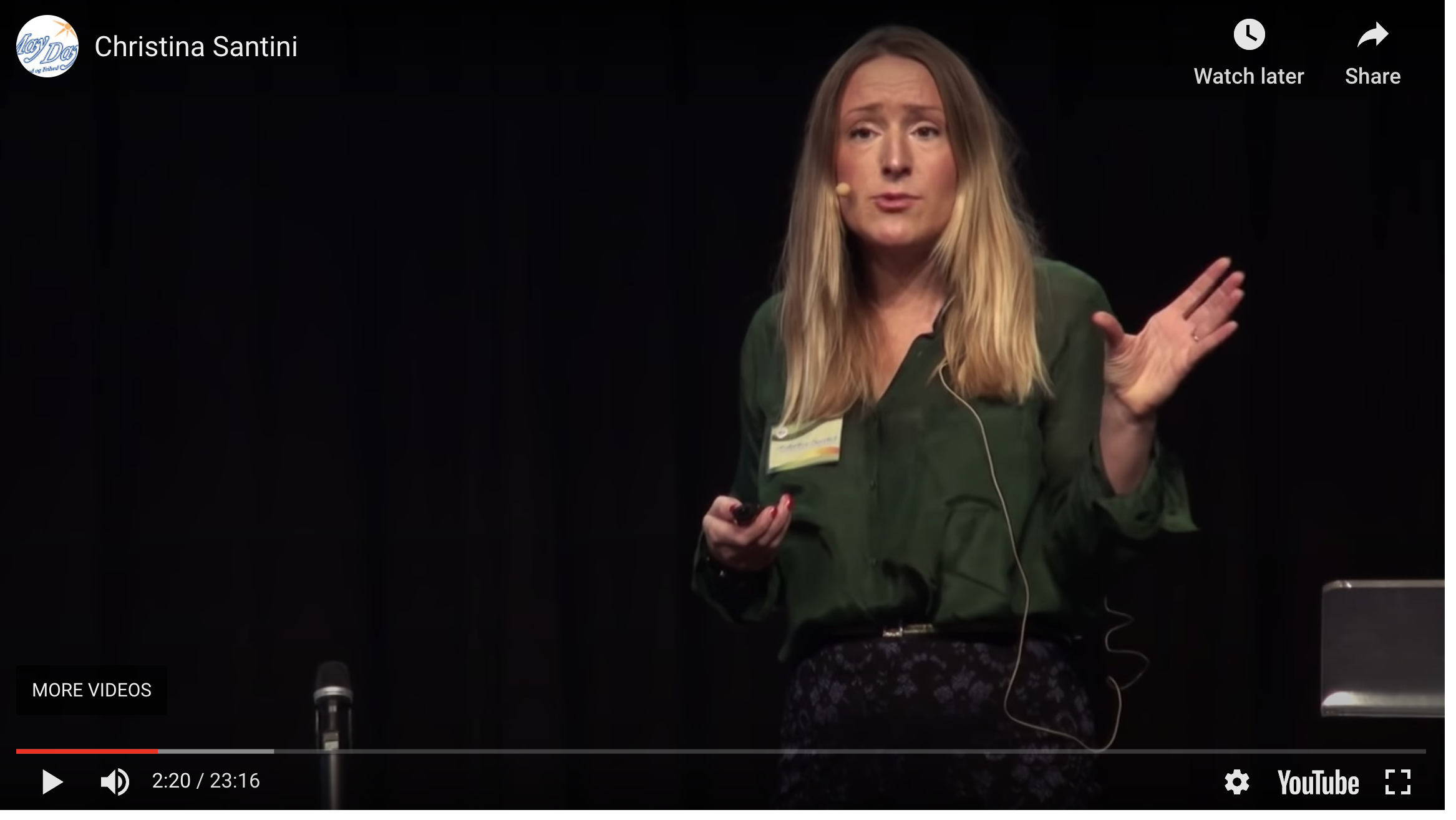 My talk from The Cancer Conference (Danish only)