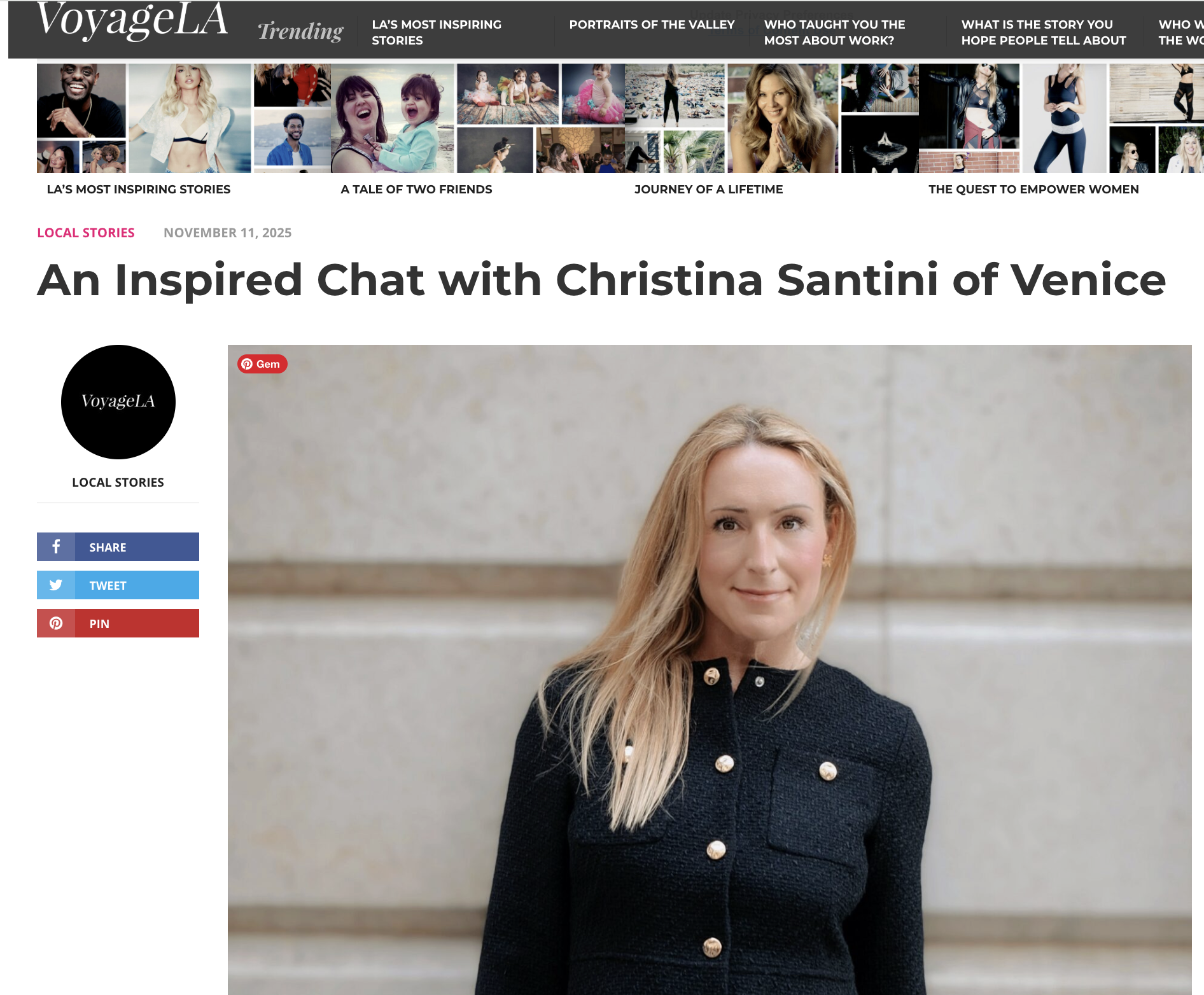 ARTIKEL FEATURE: VOYAGE LA NOV 2025