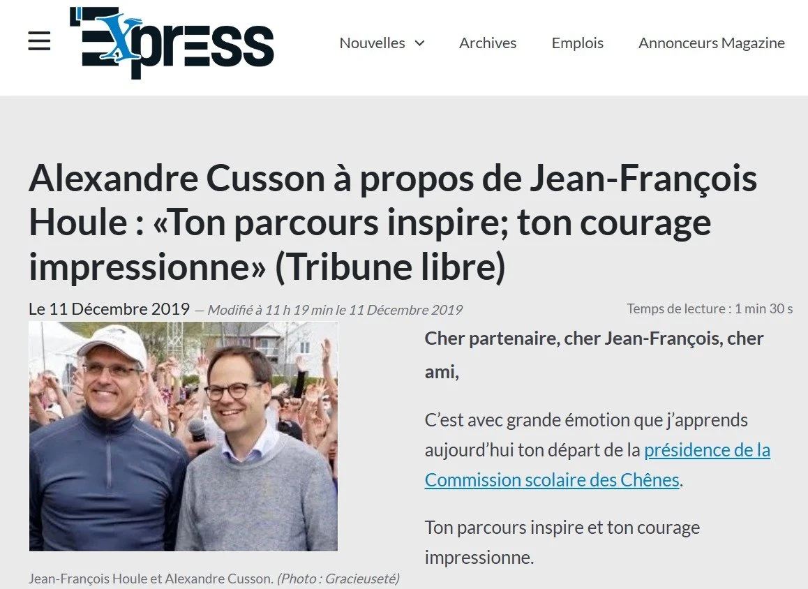 Présidence de la Commission Scolaire