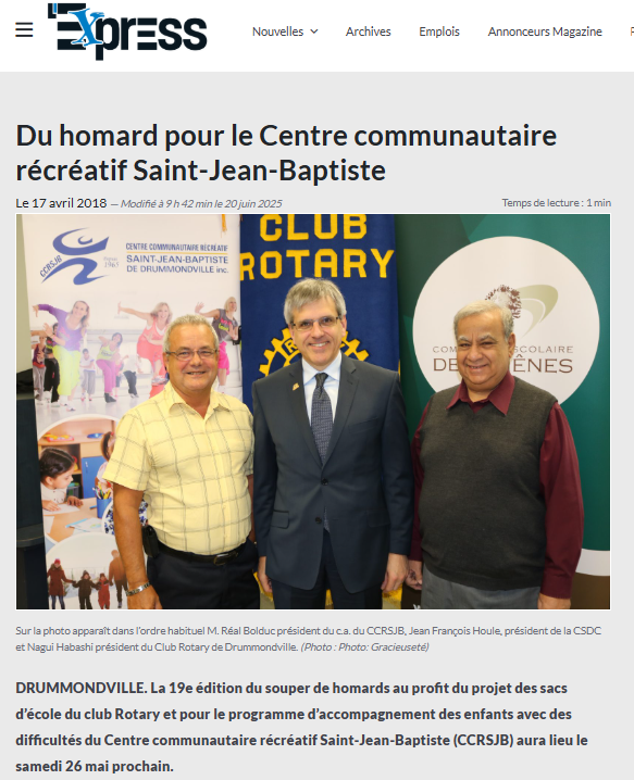 Présidence d'honneur