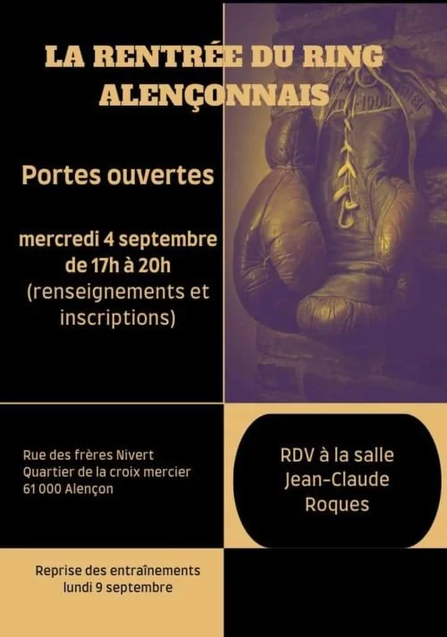 La rentrée du Ring Alençonnais
