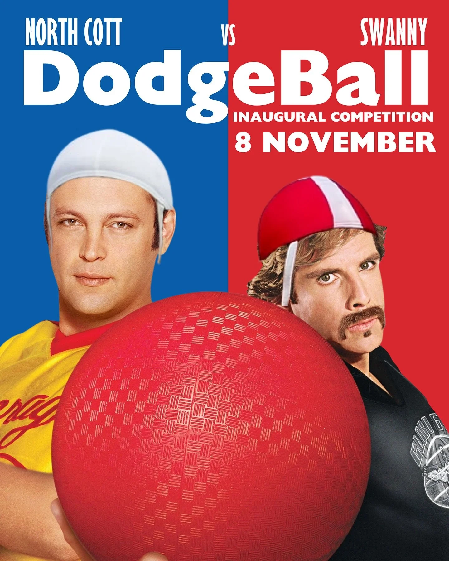 INAUGURAL DODGEBALL COMPETITION

North Cottesloe SLSC vs Swanny SLSC

Two clubs. One massive oval. Bragging rights on the line. 💥

Get down for an afternoon as North Cott takes on Swanny in the first-ever interclub dodgeball competition.

🏐 When: S