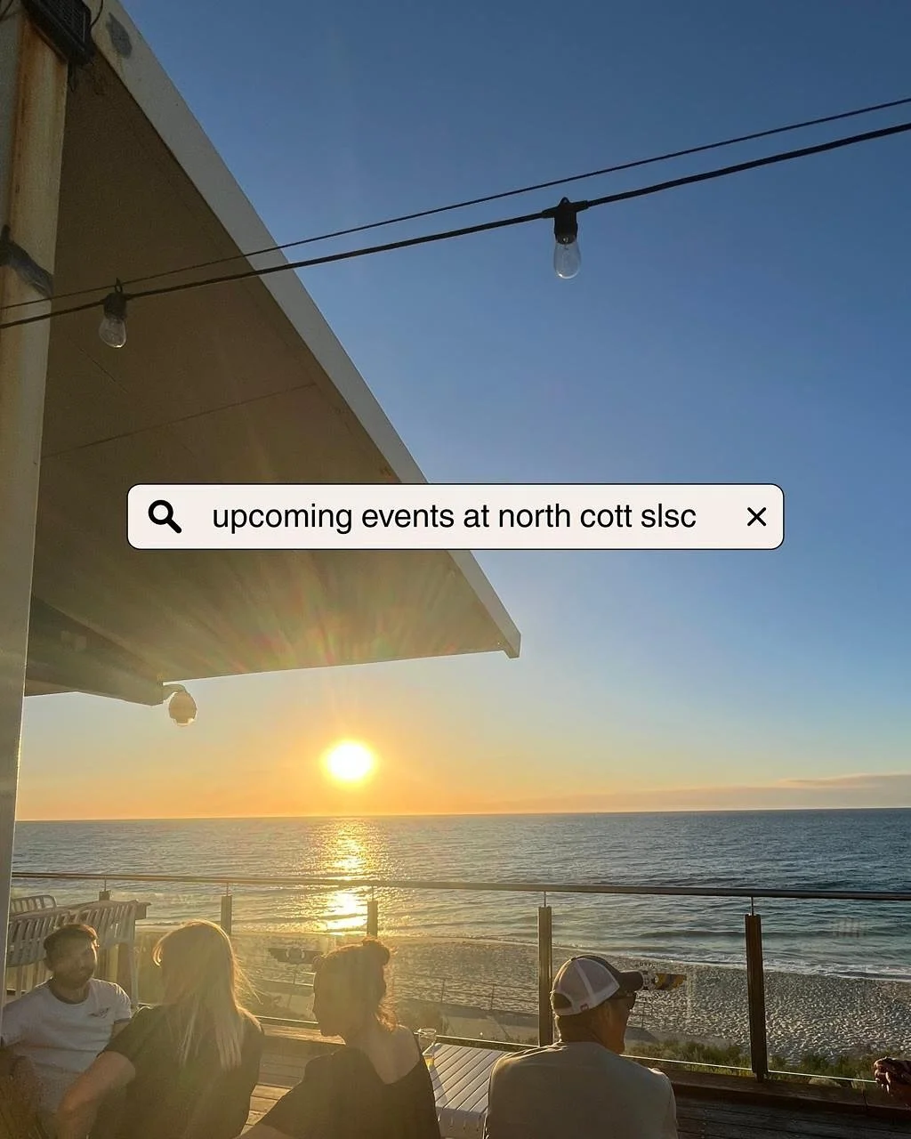Swipe to see what&rsquo;s happening at North Cottesloe SLSC 👉

Link in bio for event details