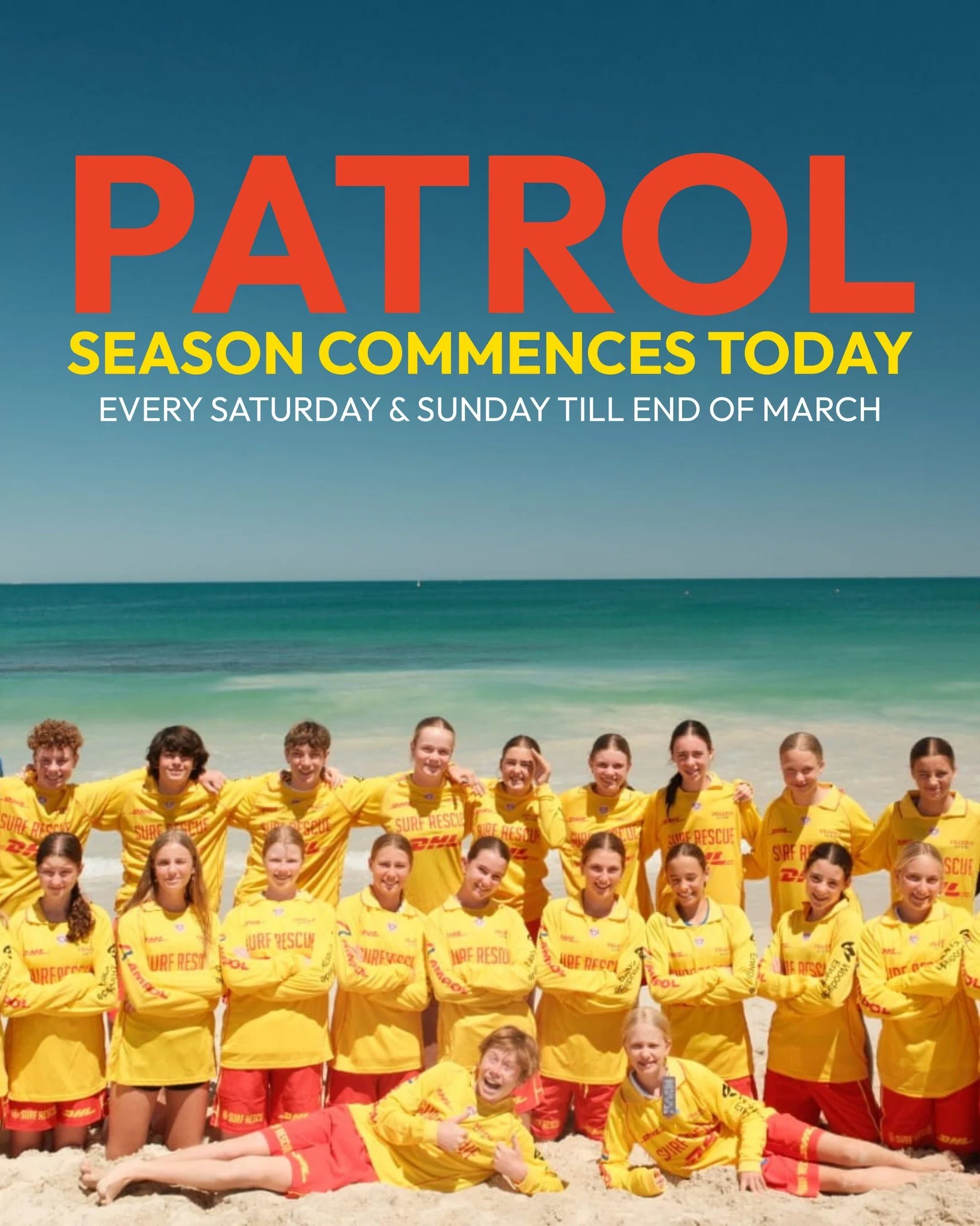 🔴 WE'RE BACK ON PATROL THIS WEEKEND 🟡

Keeping our beach safe every Sat &amp; Sun (and public holidays) through to the end of March.

Swipe to meet the 25/26 Patrol Captains &amp; Vice-Captains and see what you need to know.

More info: ncslsc.com