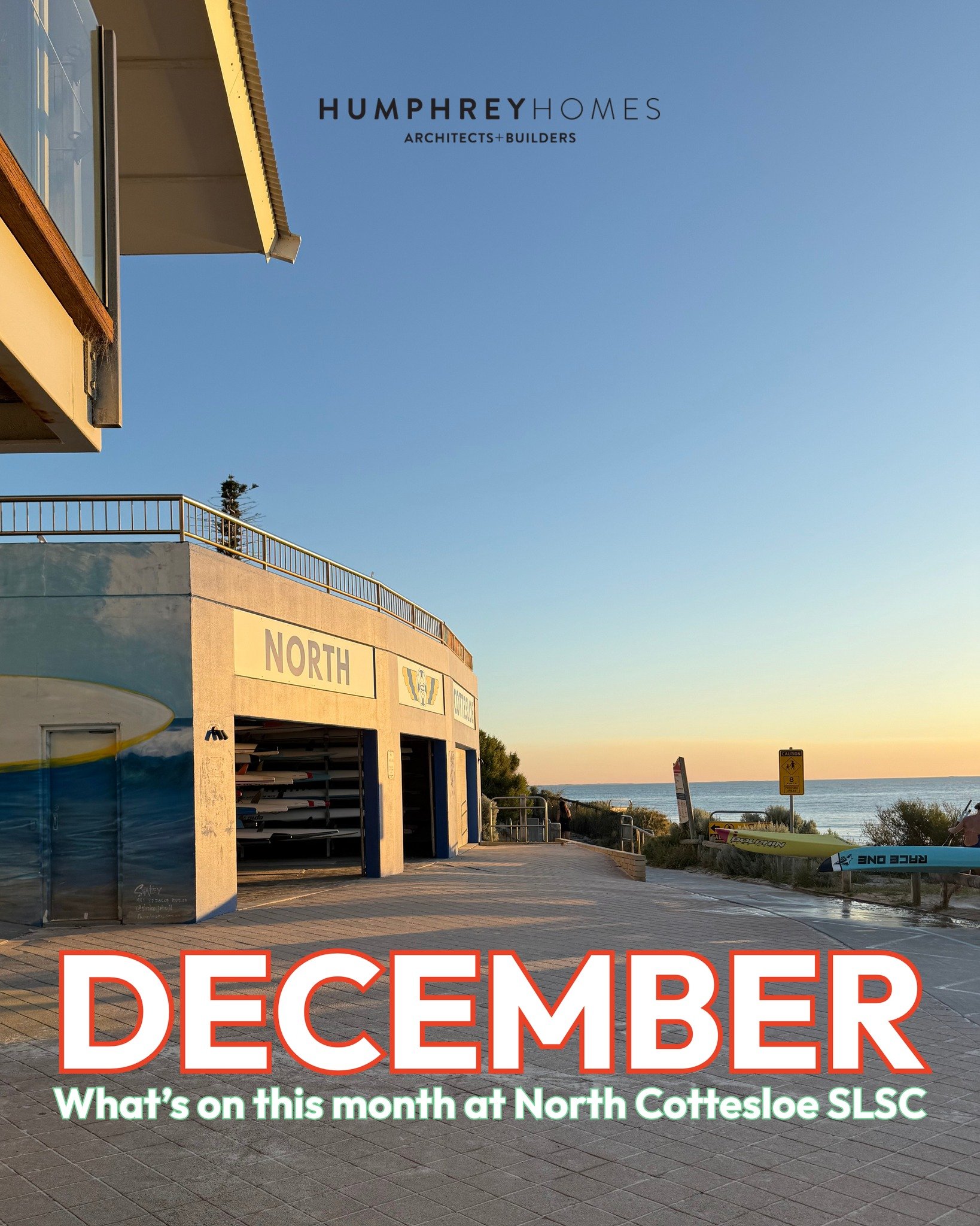 🥂 DECEMBER AT NORTH COTT 🍉

Take a look at what we&rsquo;ve got planned for you this December &ndash; from Friday deck caf&eacute;s, club swims and Sunset Bar sessions to a huge month of comps.

🎄 Xmas Eve Eve Party &ndash; 23 Dec
Tickets $12 + GS