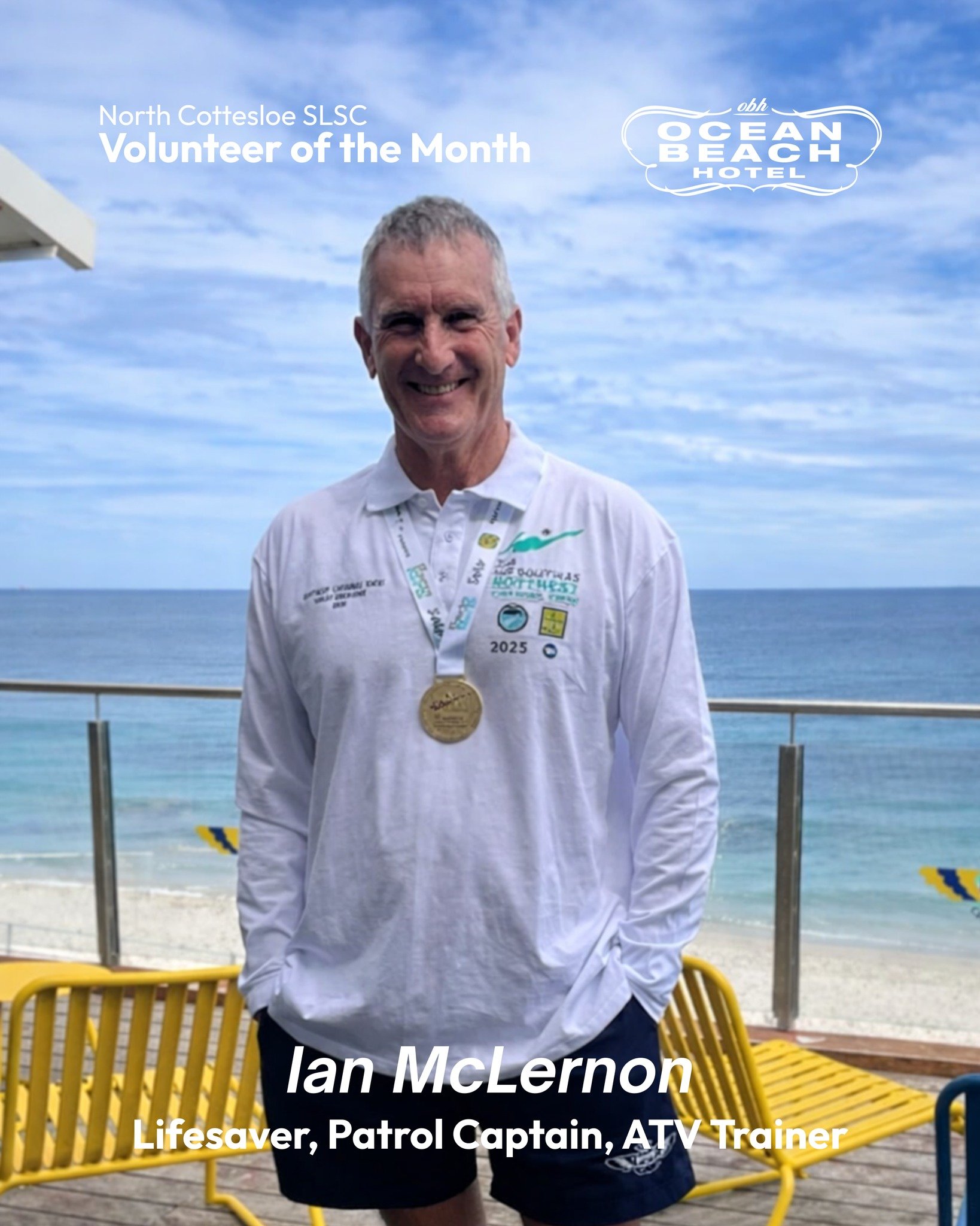C BLU VOLUNTEER OF THE MONTH: IAN MCLERNON

Ian is a regular presence around the club, always ready to lend a hand, and has recently been supporting Duncan with the delivery of ATV driving courses.

Ian has recently put his hand up to step into the r