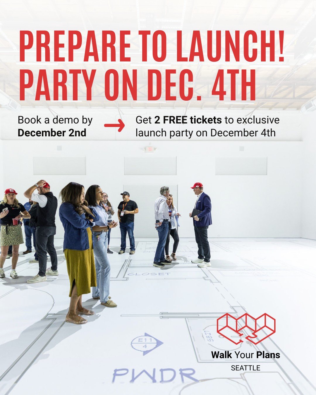 🚀 Preparing to Launch! 

We&rsquo;re opening our doors on 11/24 and celebrating the occasion. 🎉  Book a demo by December 2 and you&rsquo;ll receive 2 FREE tickets to our exclusive launch party on December 4 at 6 PM.

Curious to see how it works? Du