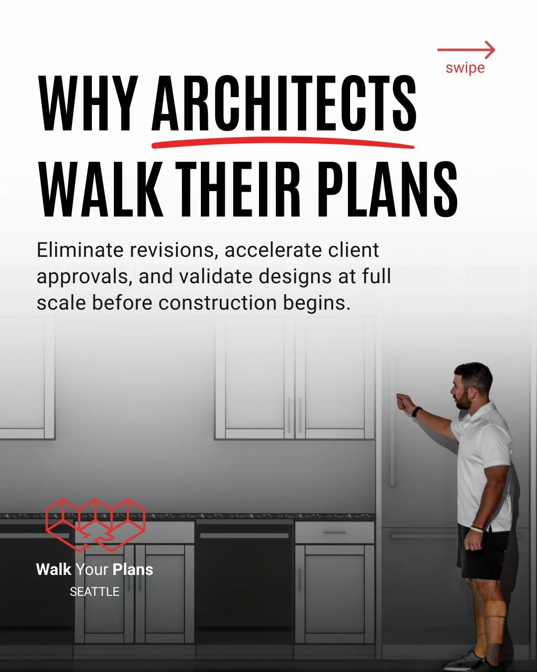 Architects are leveraging 1:1 scale walkthroughs to bridge the gap between digital blueprints and physical reality. 📐✨

By walking through designs at full scale in our studio, you give clients the ultimate spatial certainty to refine their plans bef