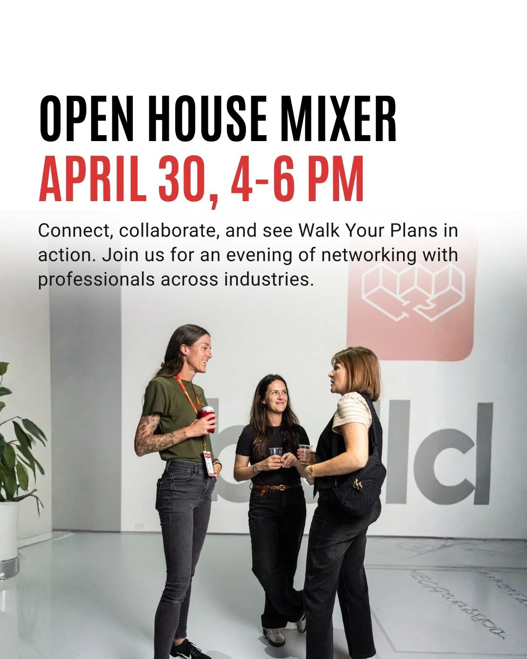 Connect, collaborate, and see Walk Your Plans in action. 👣📐

Join us for an evening of networking with professionals in construction, design, and real estate. Haven&rsquo;t experienced Walk Your Plans yet or want to bring someone new? This is the p