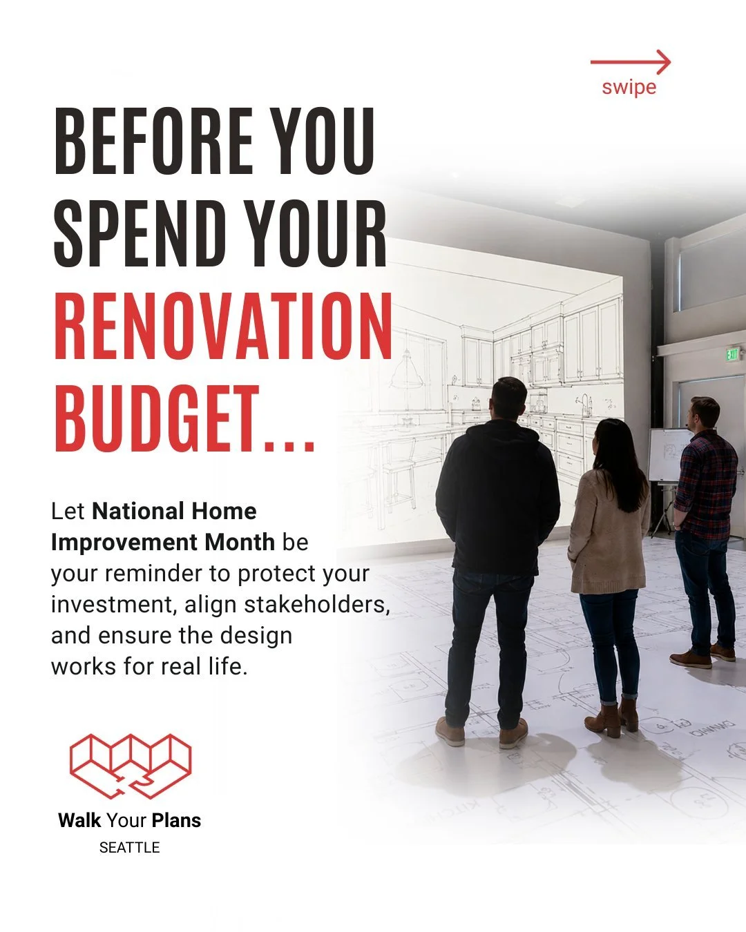 Before you spend your renovation budget, make sure your plans actually work for real life. 🏡

The most expensive mistakes are usually the ones discovered too late&mdash;after walls go up, materials are ordered, and changes become costly. 💸

✨ Prote