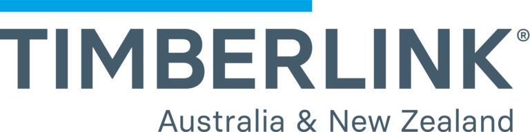 Timberlink logo with company name in bold letters, emphasizing timber products from Australia and New Zealand.