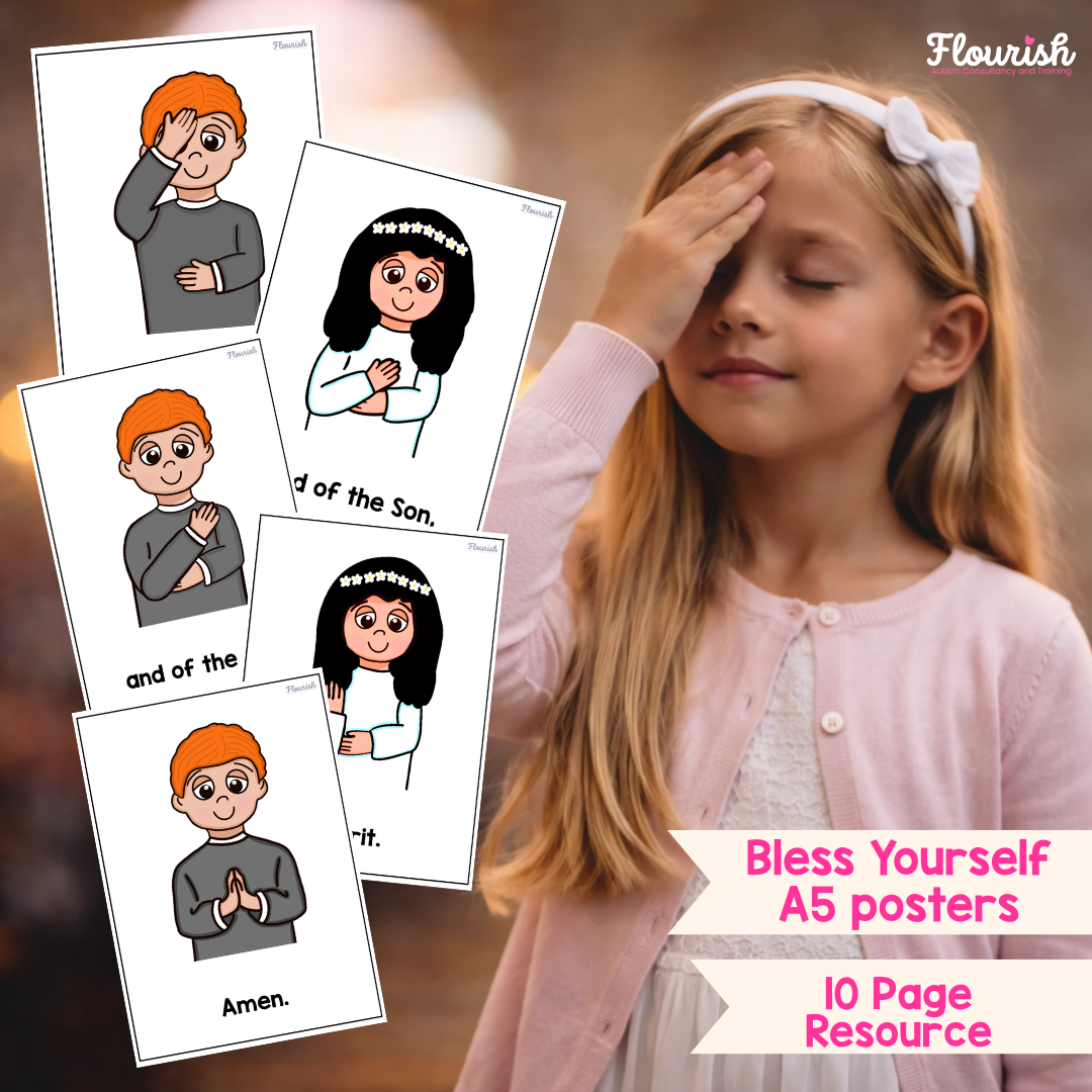 Autism Bless Yourself A5 Poster Visual Set