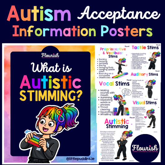 Autistic Stimming: Autism Acceptance Posters