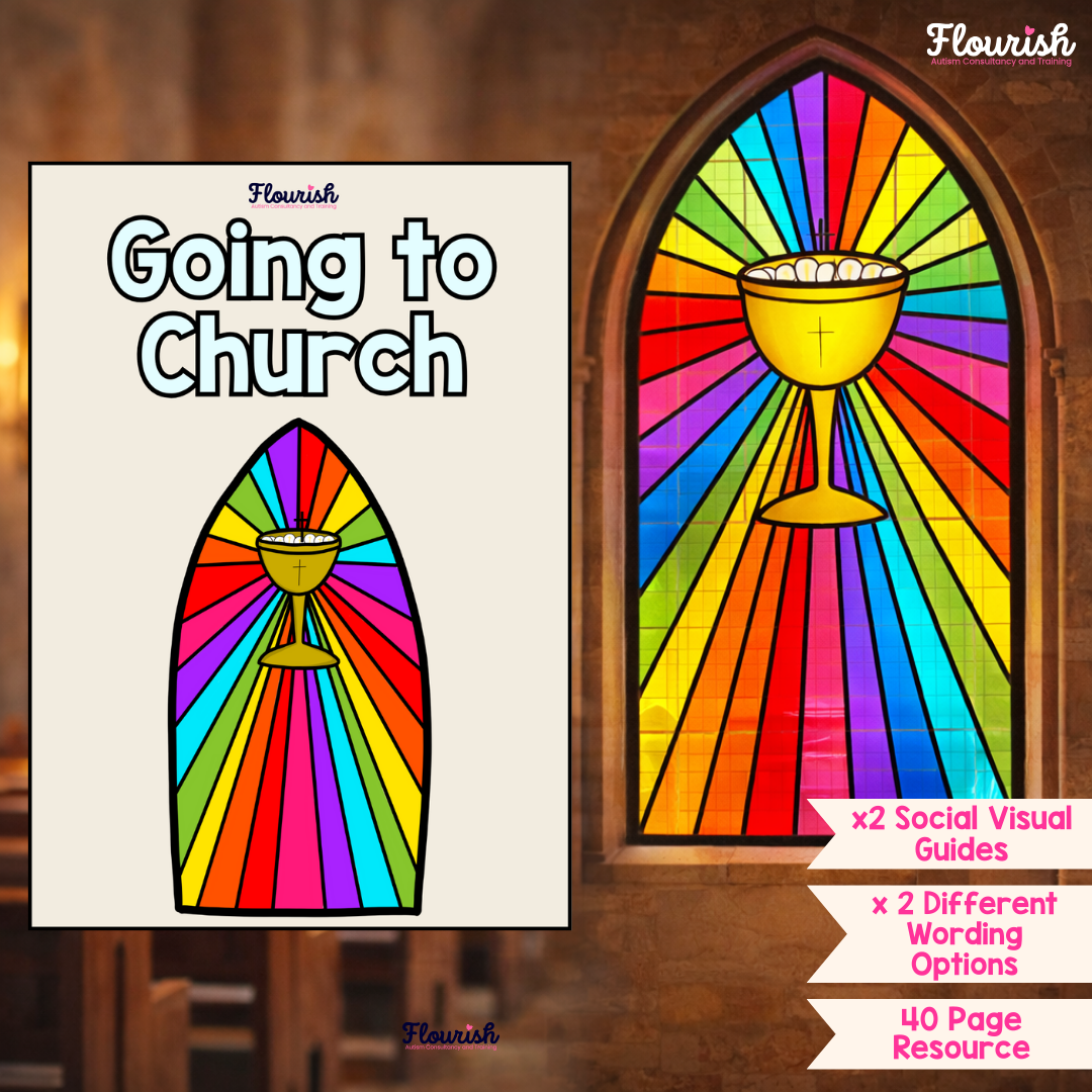 Autism Going To Church Social Visual Guide