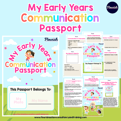 Autism Early Years Communication Passport