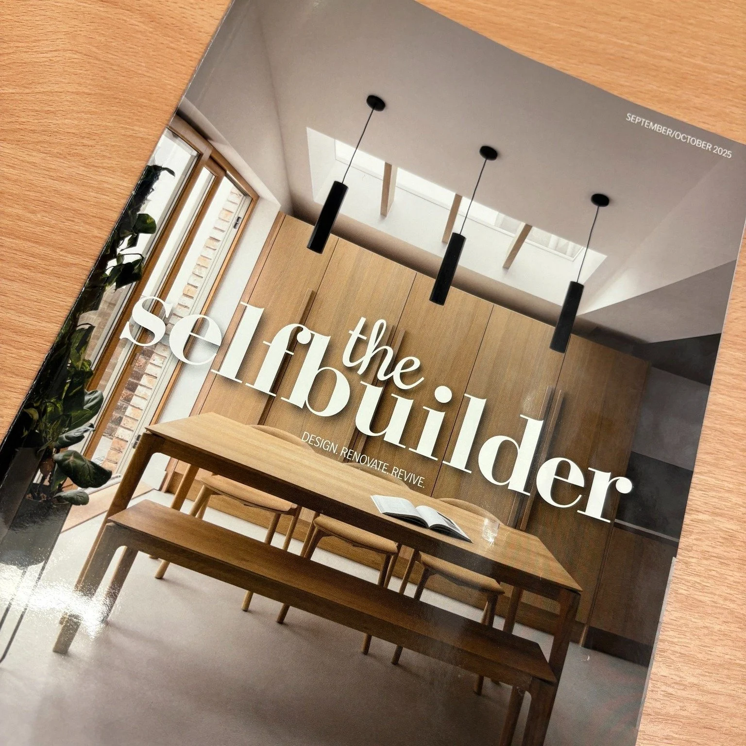 We&rsquo;re thrilled to have Beech Tree View featured in the @the_selfbuilder  magazine. The exposed green oak frame adds real character to the interiors, while natural materials like local stone and cedar weatherboarding help the building age beauti