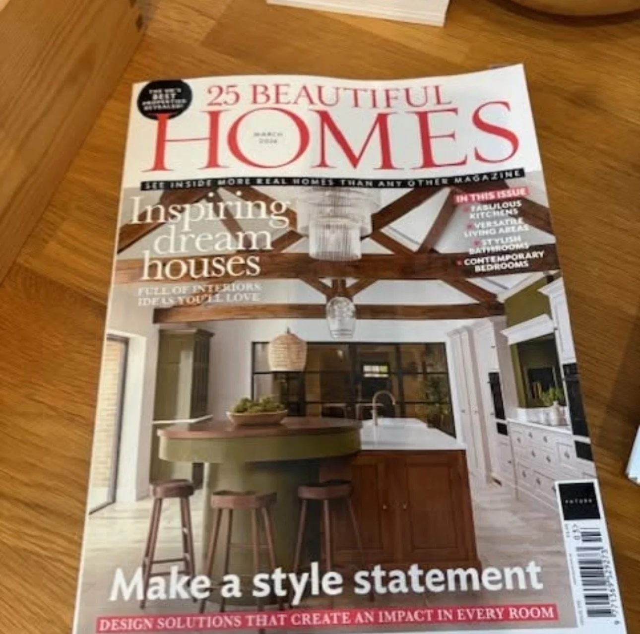 Featured in the March issue of 25 Beautiful Homes!

We&rsquo;re delighted to see this stunning coastal home, Sea Spray, showcased in @25beautifulhomesmagazine. Designed with an upside-down layout to maximise south-facing views over the Devon coast, t