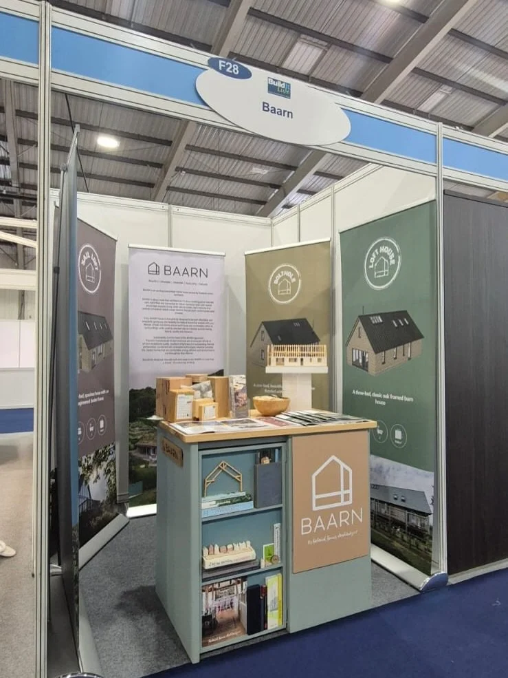 We&rsquo;re all set up and ready to meet you at Build It Live Exeter this weekend! 🎉

If you&rsquo;re planning a self-build, renovation, or extension, come and meet us on Stand F28. We&rsquo;d love to chat about how our BAARN bespoke architectural d