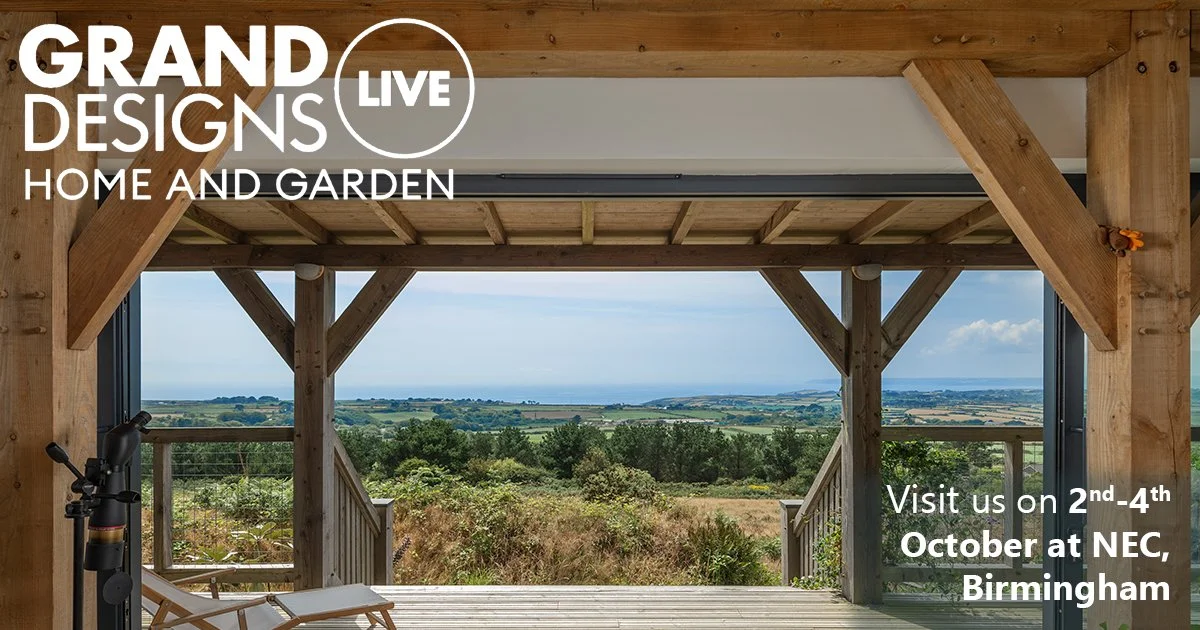 The countdown to Grand Designs Live Birmingham is on!

In two weeks time our team will be at the NEC, ready to chat about self-builds, renovations, timber frame homes and sustainable design.

📍 Stand B55
🗓️ 2&ndash;4 October 2026
⏰ 10am&ndash;5pm

