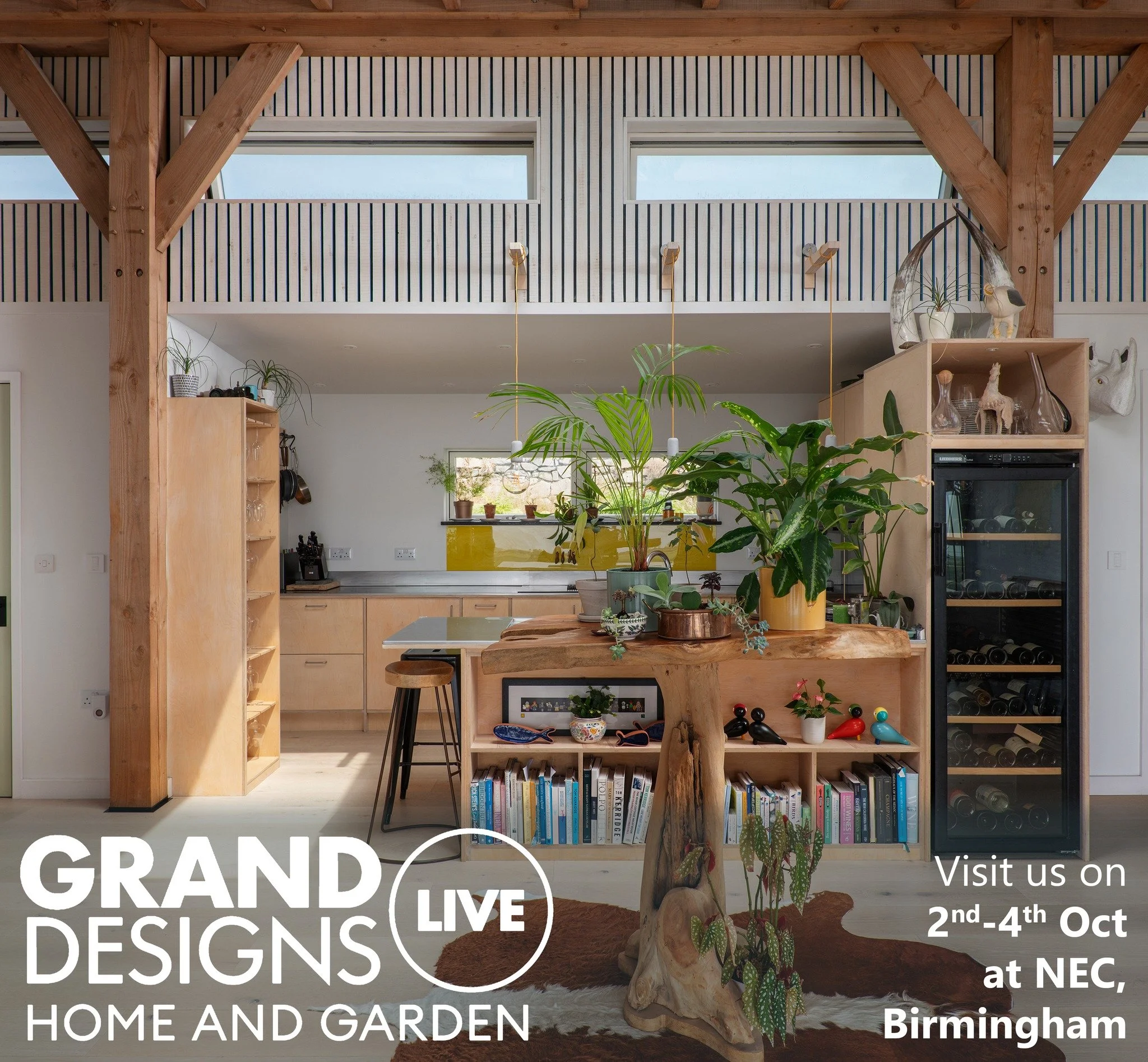 4 DAYS TO GO! 🏡

Just 4 days until Grand Designs Live Birmingham!

We&rsquo;ll be at the NEC from 2&ndash;4 October, ready to chat about self-builds, renovations, timber frame homes and sustainable design.

📍 Stand B55
⏰ 10am&ndash;5pm

Got a proje