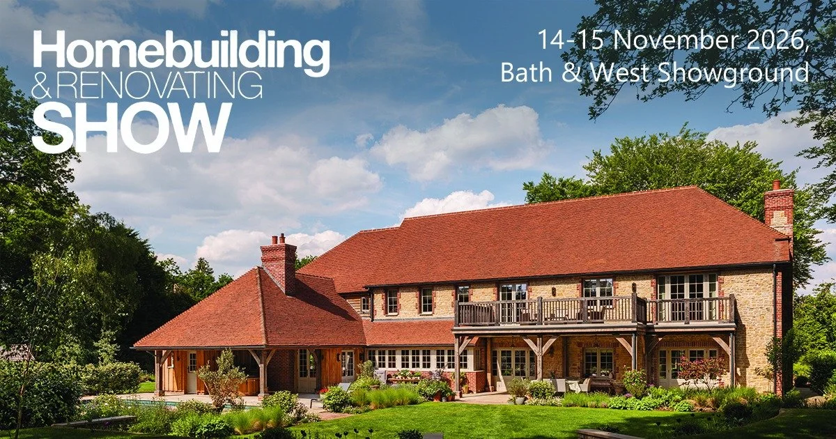 Come and see us at the Homebuilding &amp; Renovating Show!

We&rsquo;ll be exhibiting at the Homebuilding &amp; Renovating Show at the Bath &amp; West Showground, Somerset on 14&ndash;15 November.

Whether you&rsquo;re planning a self-build, renovati