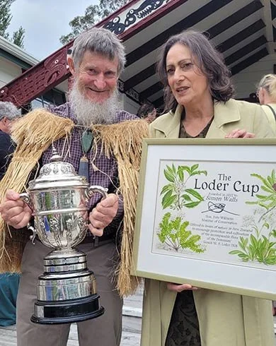 The Loder Cup Certificate, The Department of Conservation  2020 - 2025