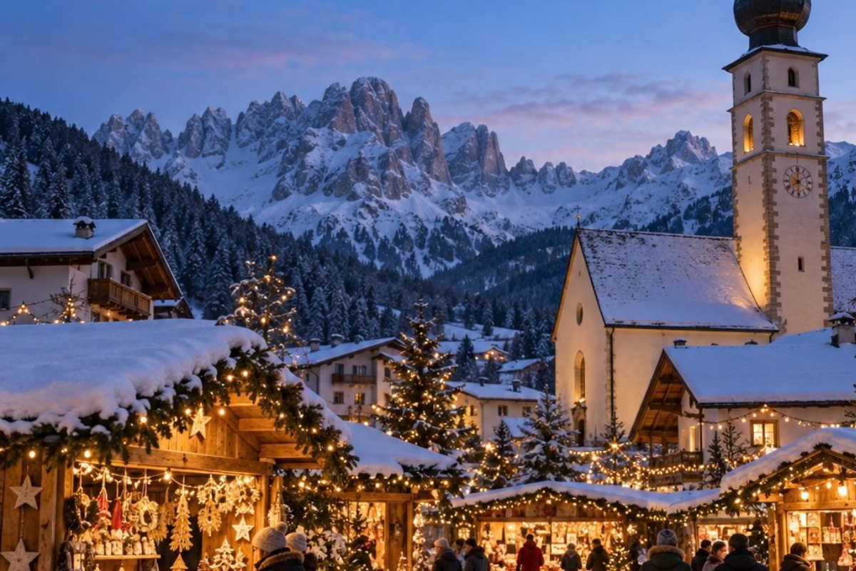 Christmas markets in the Dolomites