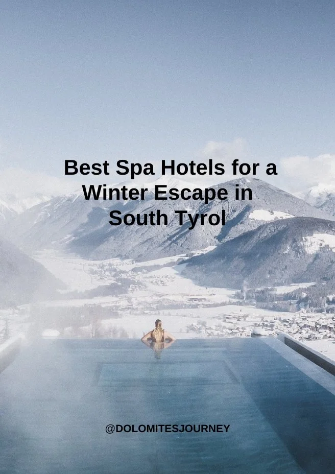 winter spa hotel in south tyrol with mountain views and outdoor pool