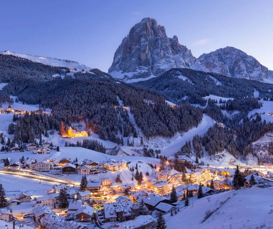 The Easiest Winter Viewpoints for Beginners in Val Gardena
