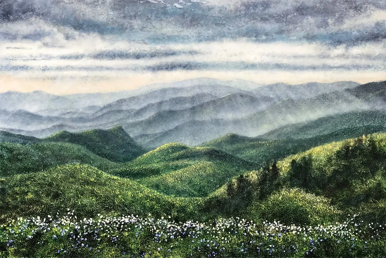 Gentle Showers on a Summer Afternoon
