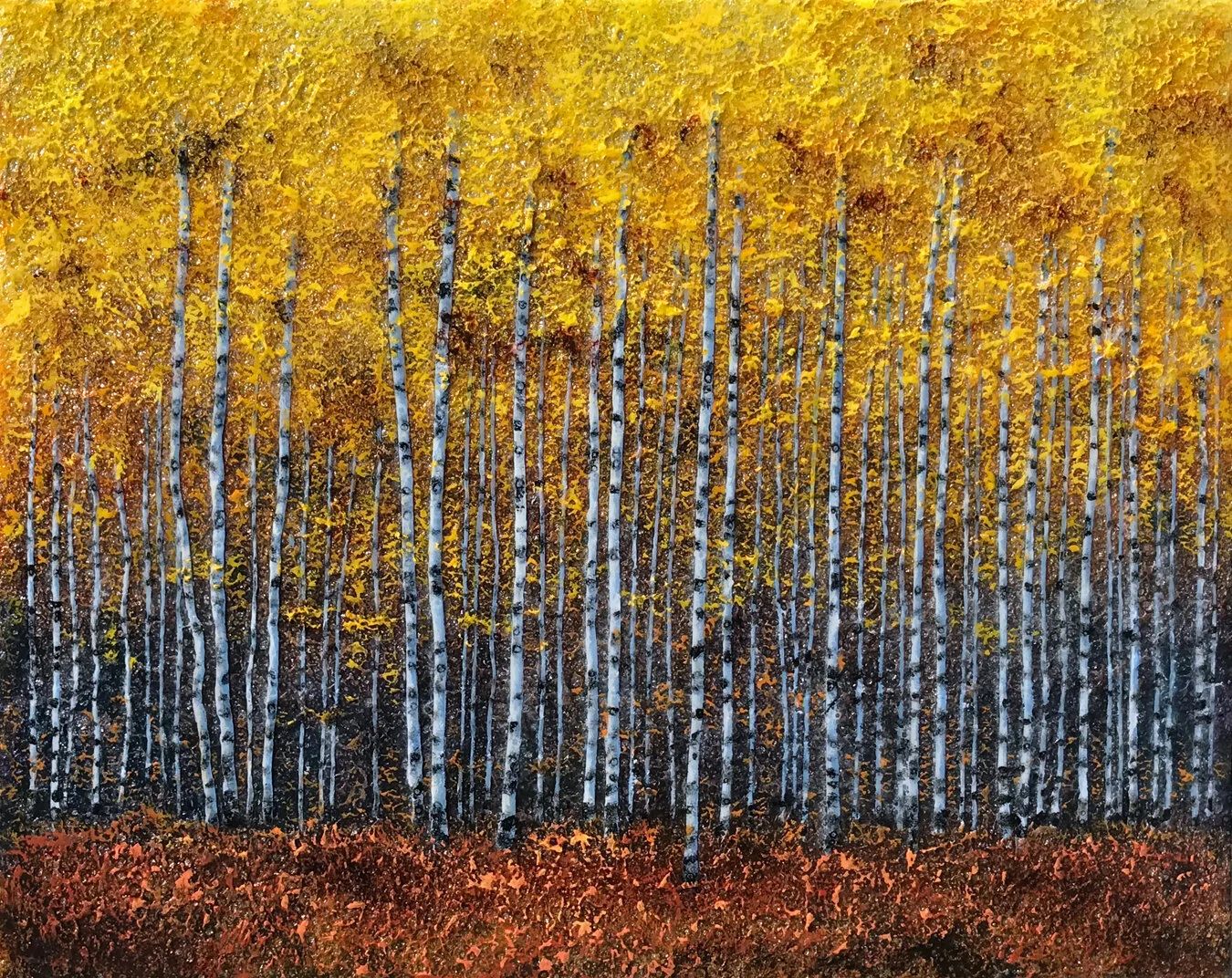 Aspen Grove in October