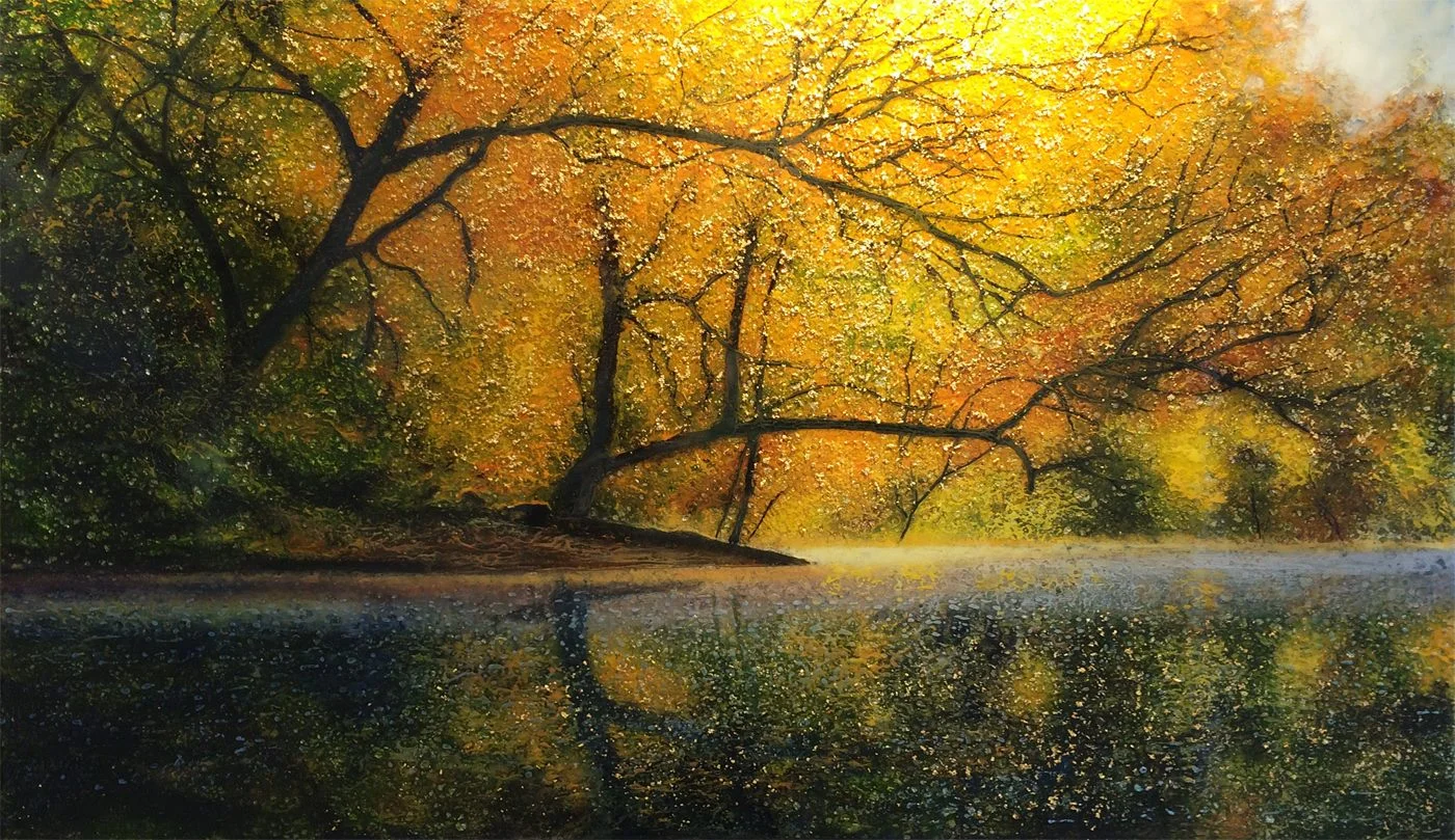 Autumn Day on the French Broad River