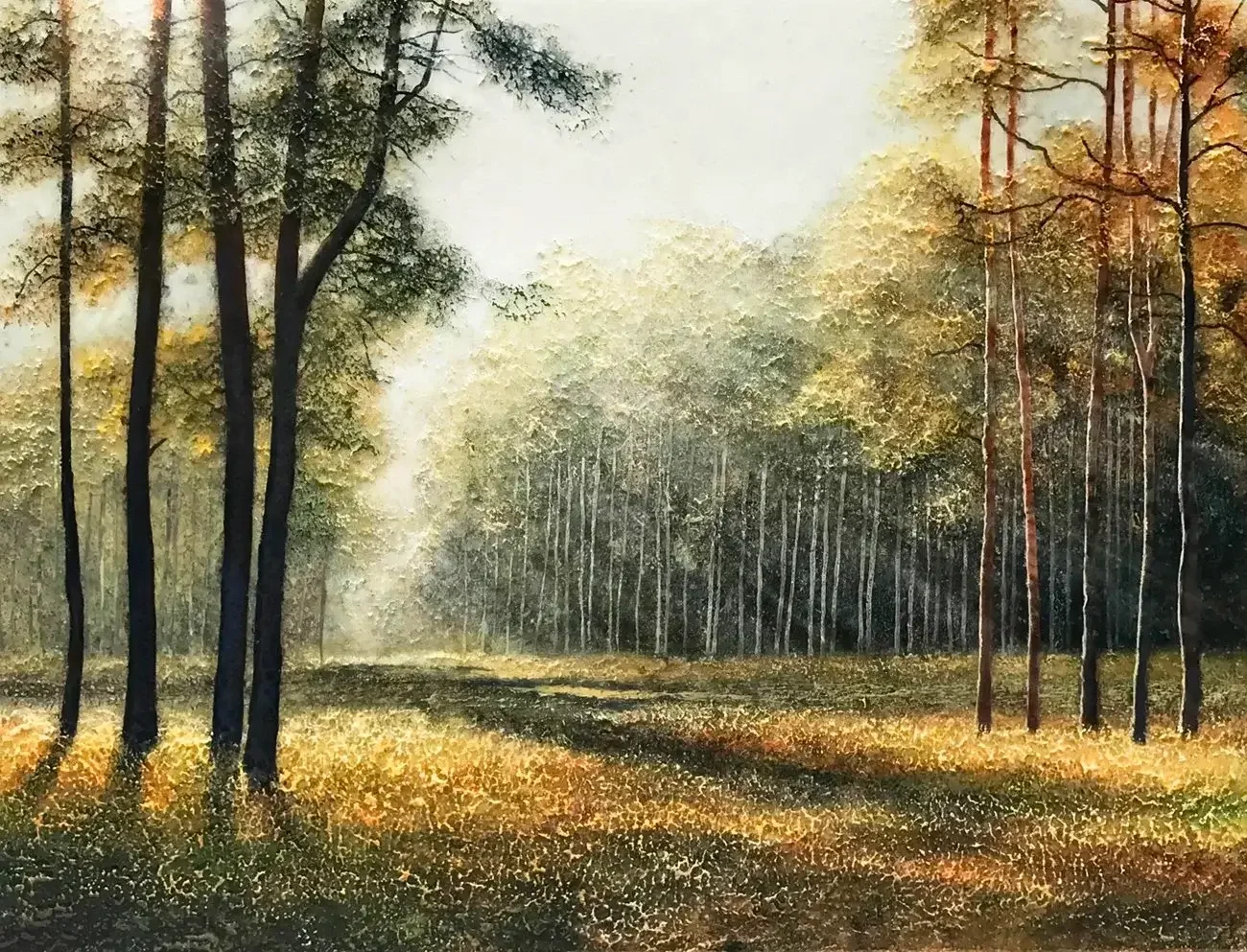 Summer-Afternoon-Woods-Sunshine-Landscape-Oil-Painting.webp