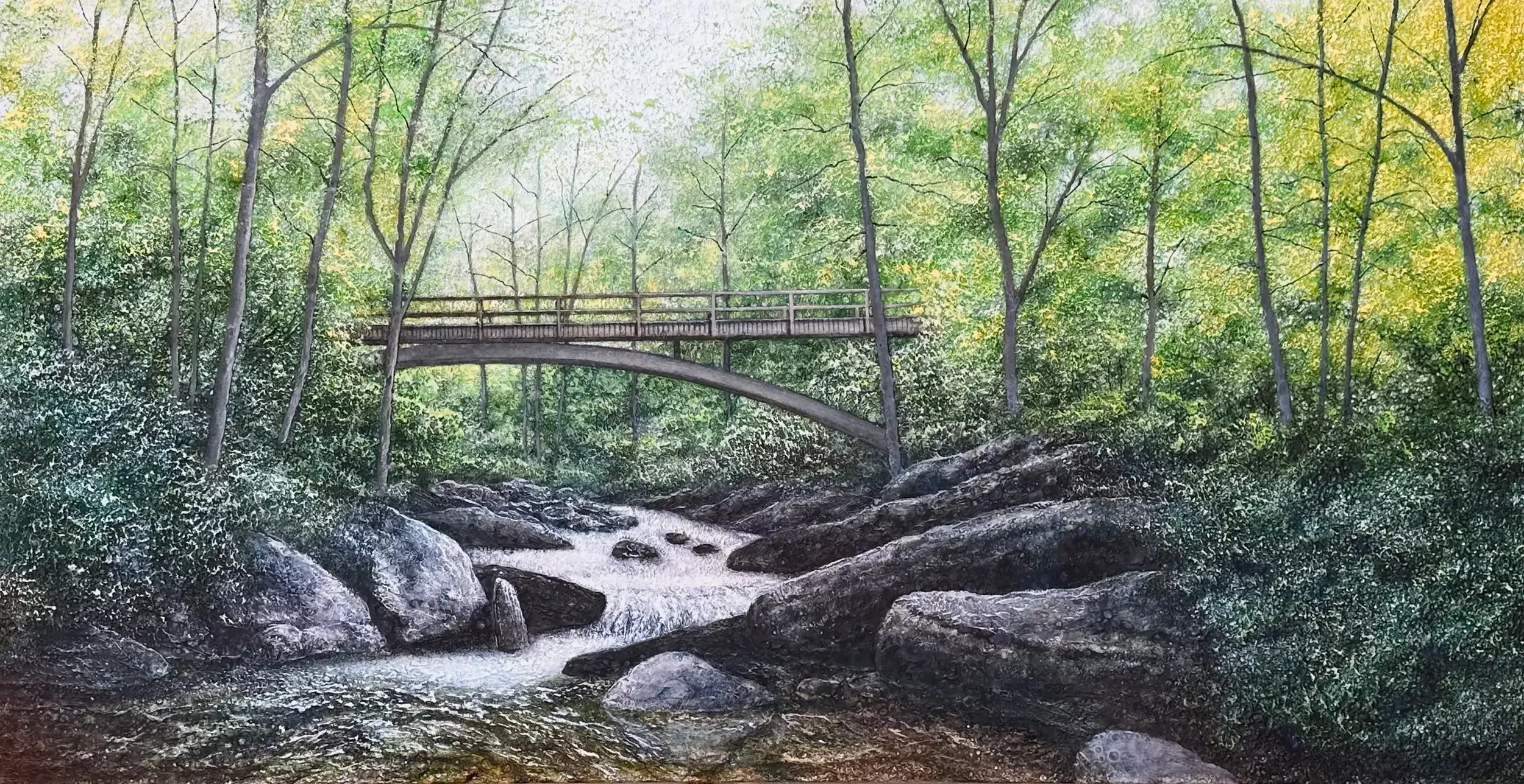 Green-Forest-Bridge-Landscape-Oil-Painting.webp