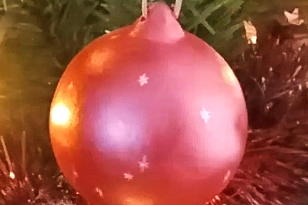 Des boules pour le sapin de Noël