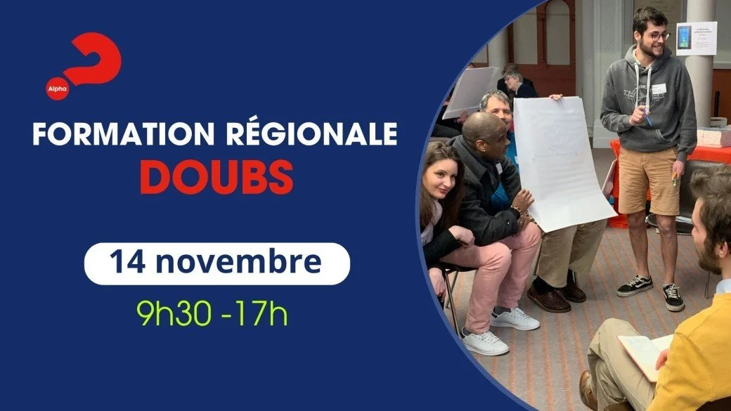 Formation des équipes ALPHA dans le Doubs: organisateur, animateurs, serviteurs