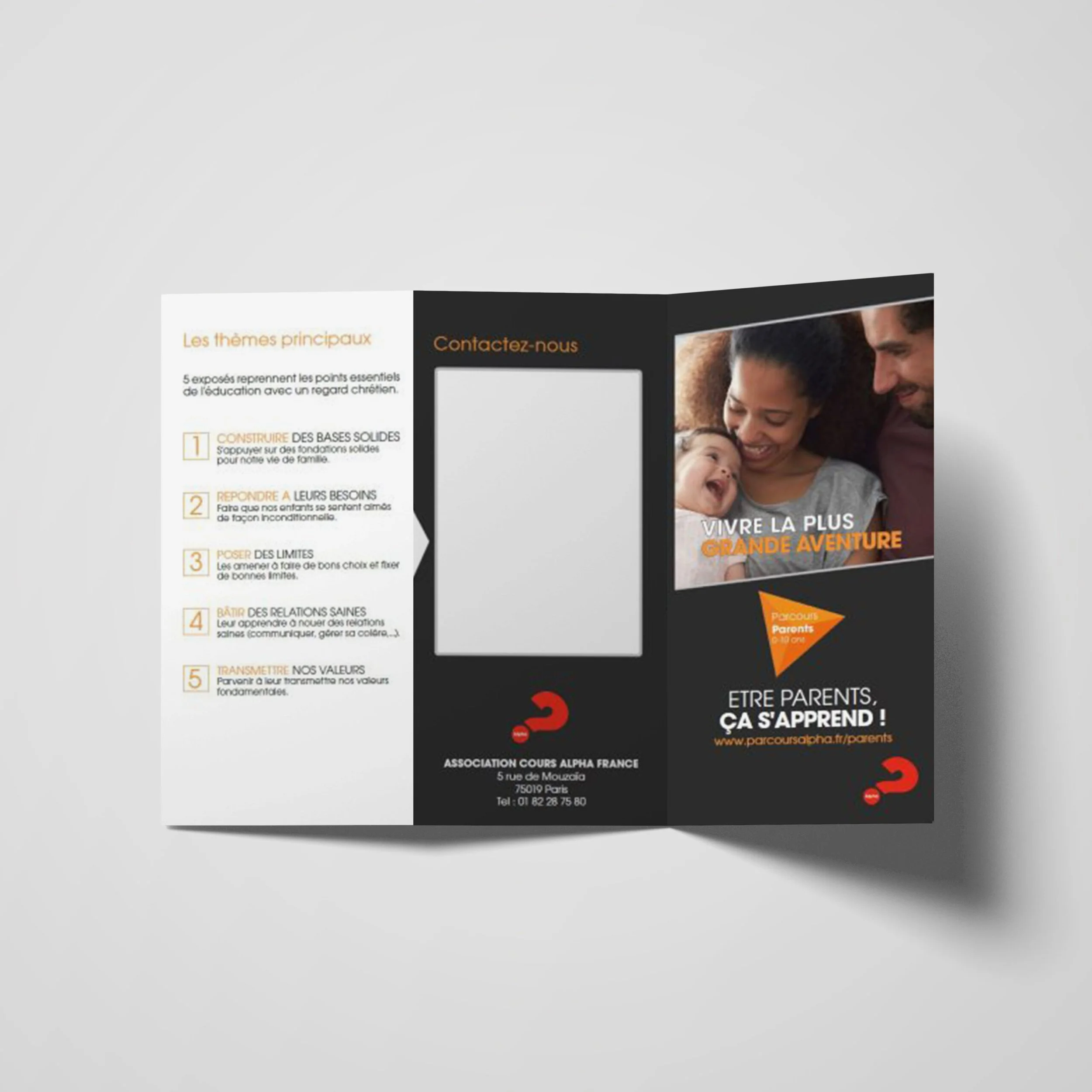 Flyers Parcours Parents d'enfants - (Lot de 100)