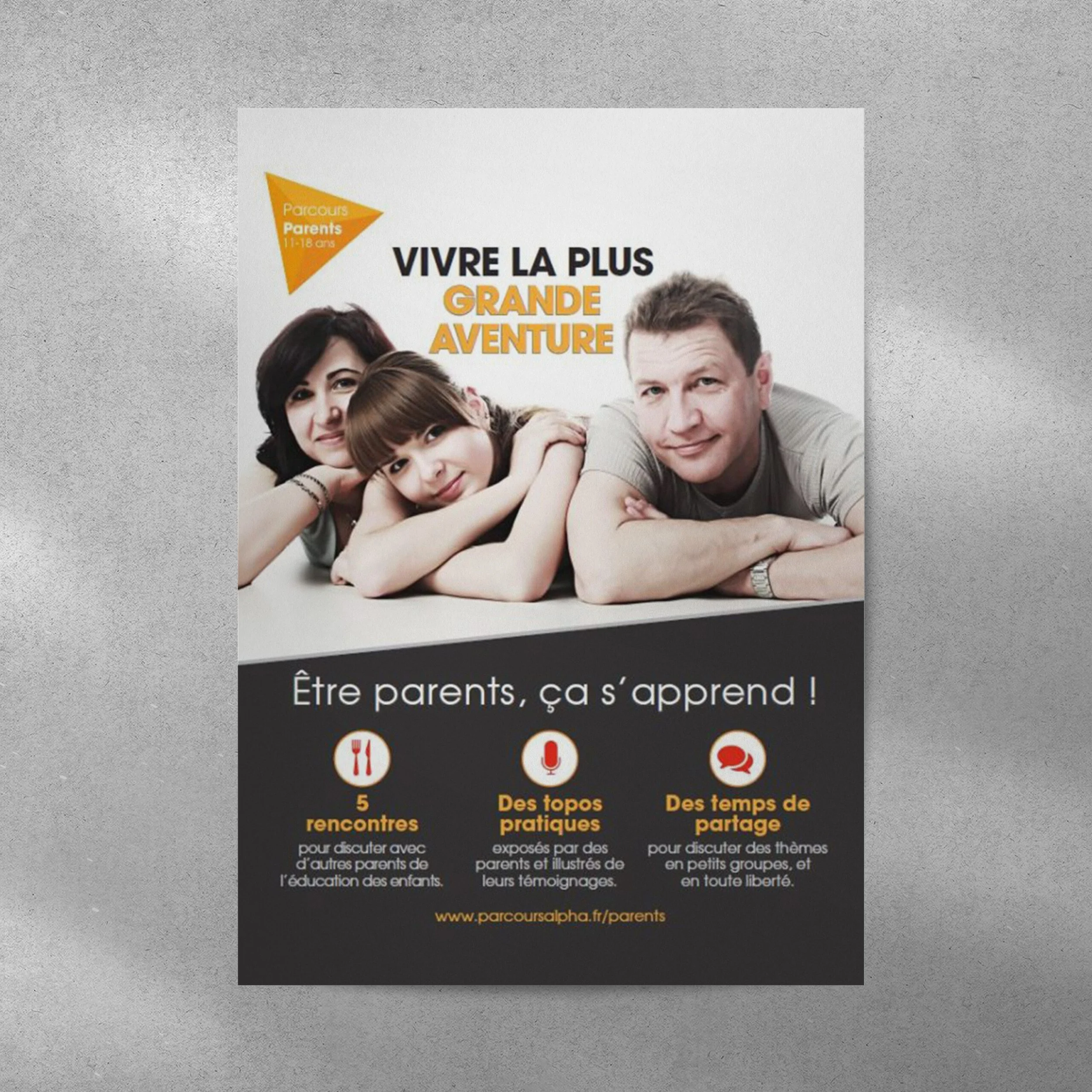 Affiches Parcours Parents 11-18 ans - (Lot de 10)