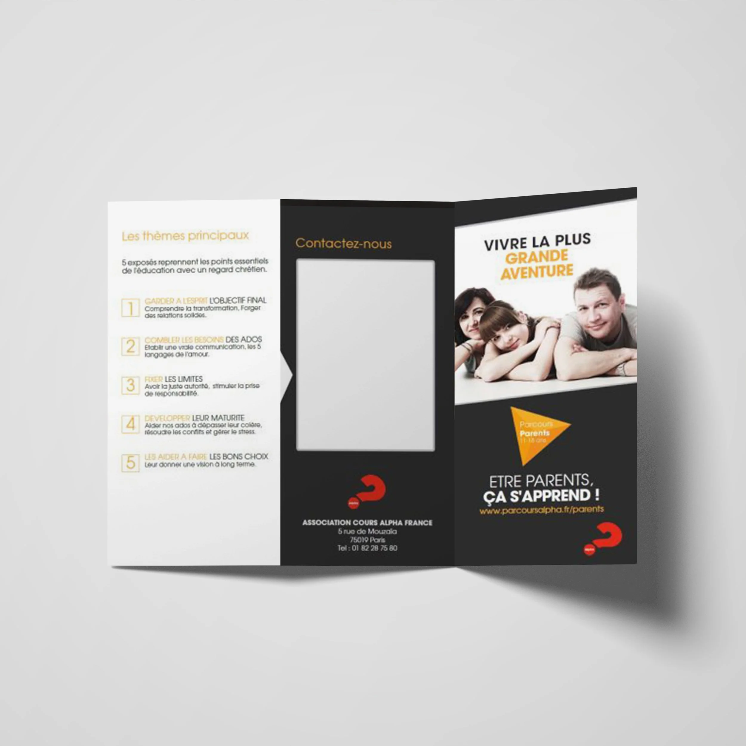 Flyers Parcours Parents d'enfants - (Lot de 100)