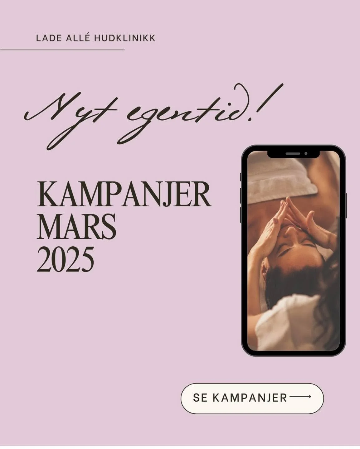 Nyt egentid hos ladehud ππΌπ«ΆπΌ Kampanjen og gode tilbud , book din behandling nå π
π«ΆπΌ Online booking og åpningstider for produktkjøp finner du her: https://bestill.timma.no/ladeallehudklinikk
π«ΆπΌ Online kjøp av gavek
