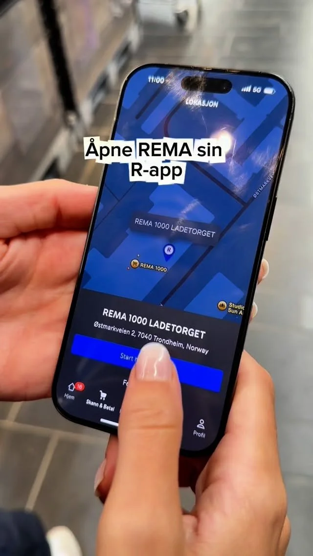 🛒 Handle smartere hos REMA 1000 Ladetorget!
Med Skann & Betal i REMA-appen kan du:
📲 Skanne varene underveis
🛍️ Legge dem rett i posen
✅ Betale i appen når du er ferdig
👉 Så er det bare å ta FASTTRACK-utgangen og slippe k&o