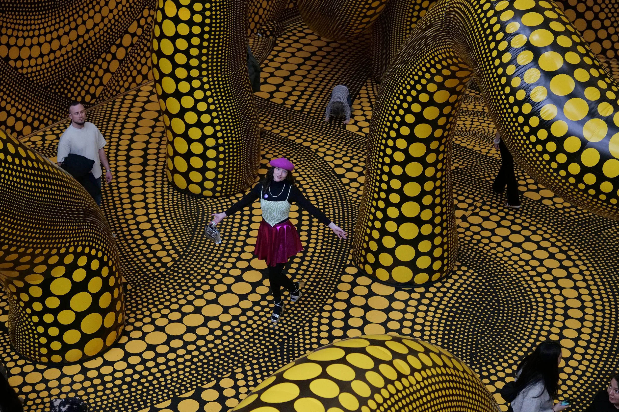 Kusama in Köln: Dopamin Design 