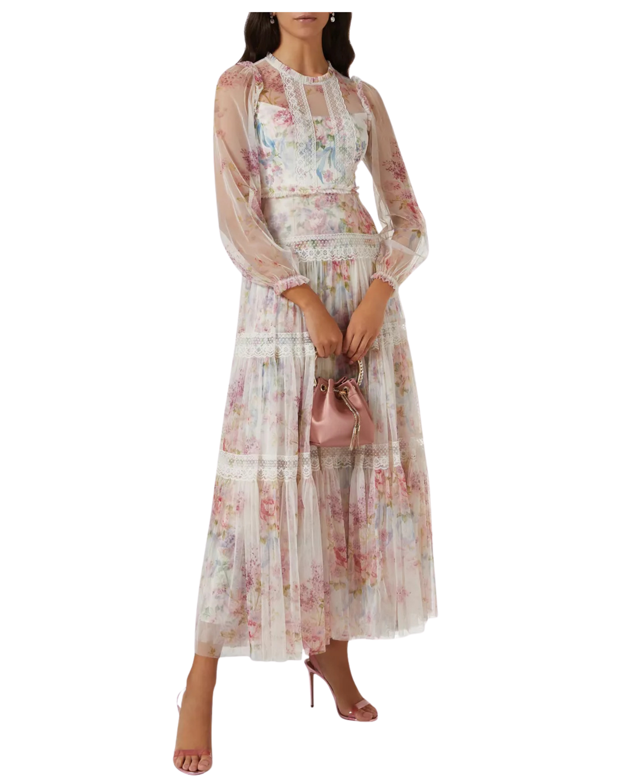 Needle and Thread Floral Wonder Ankle Gown