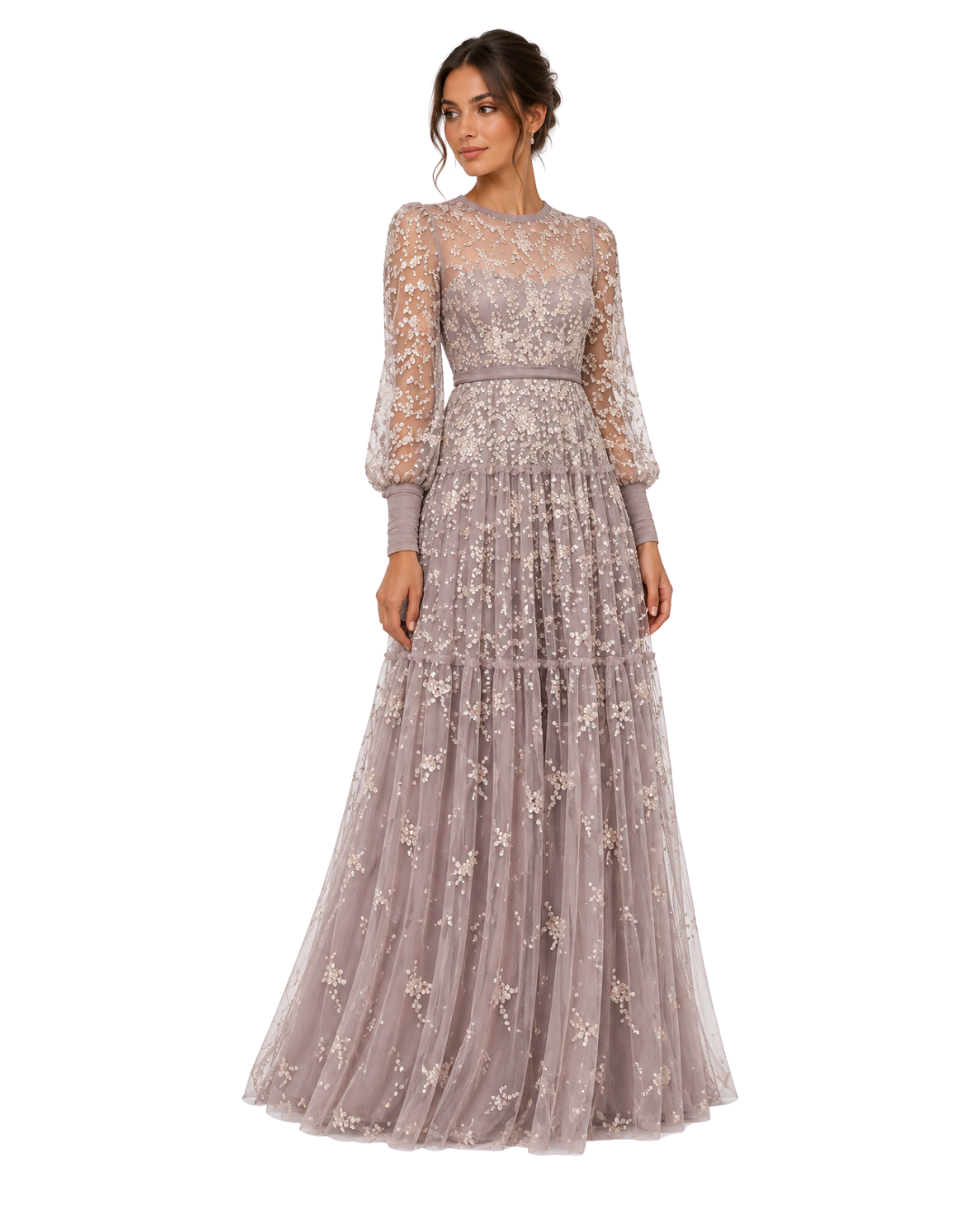 Needle & Thread – Dusty Mauve Blossom Gown web.png
