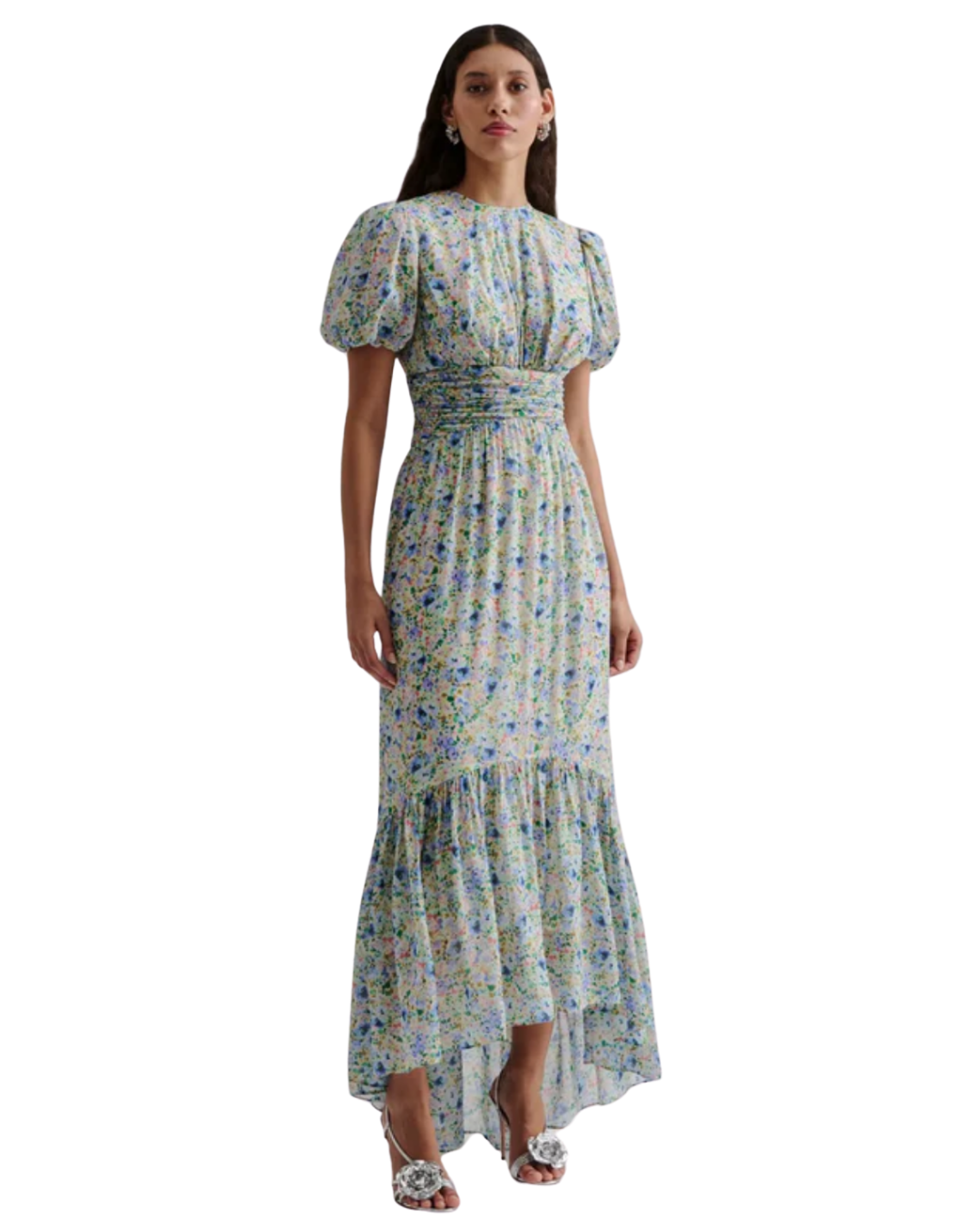 Malina Beatrice Maxi Dress in Blue