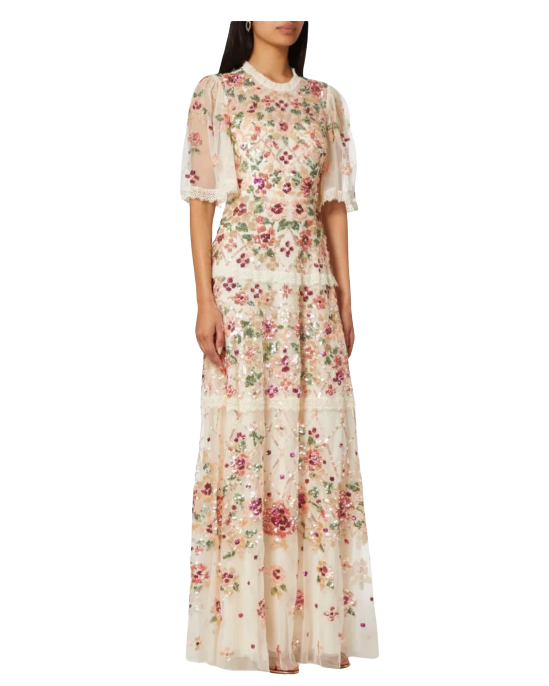 Needle & Thread Trellis Rose Gown Dress
