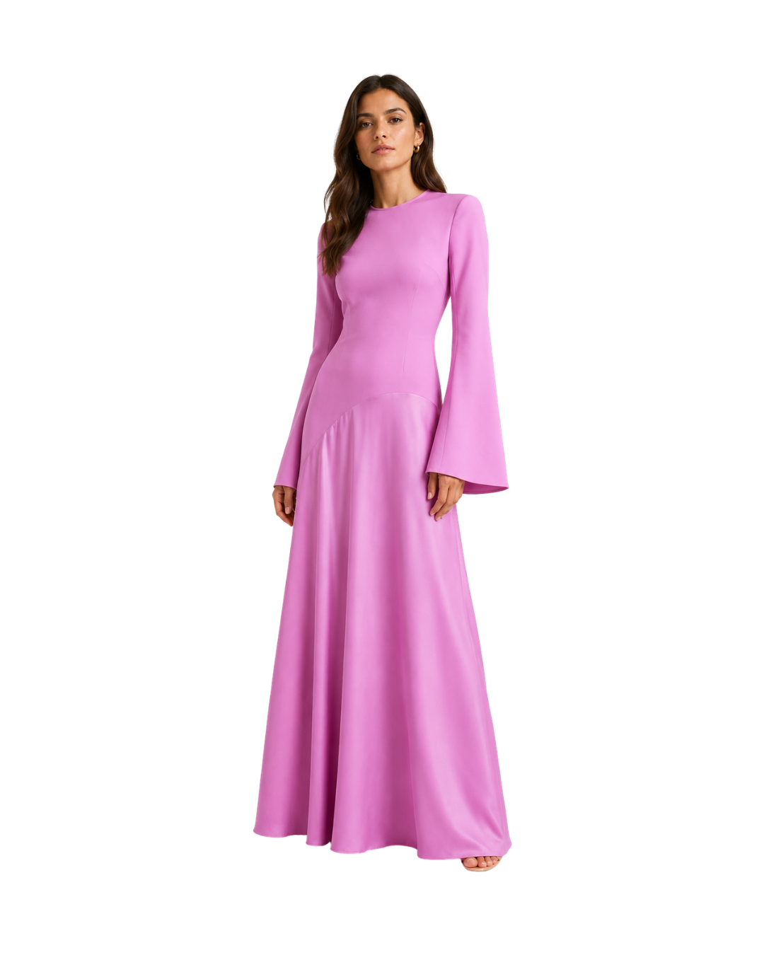 Solace London Storm gown in pink website.png