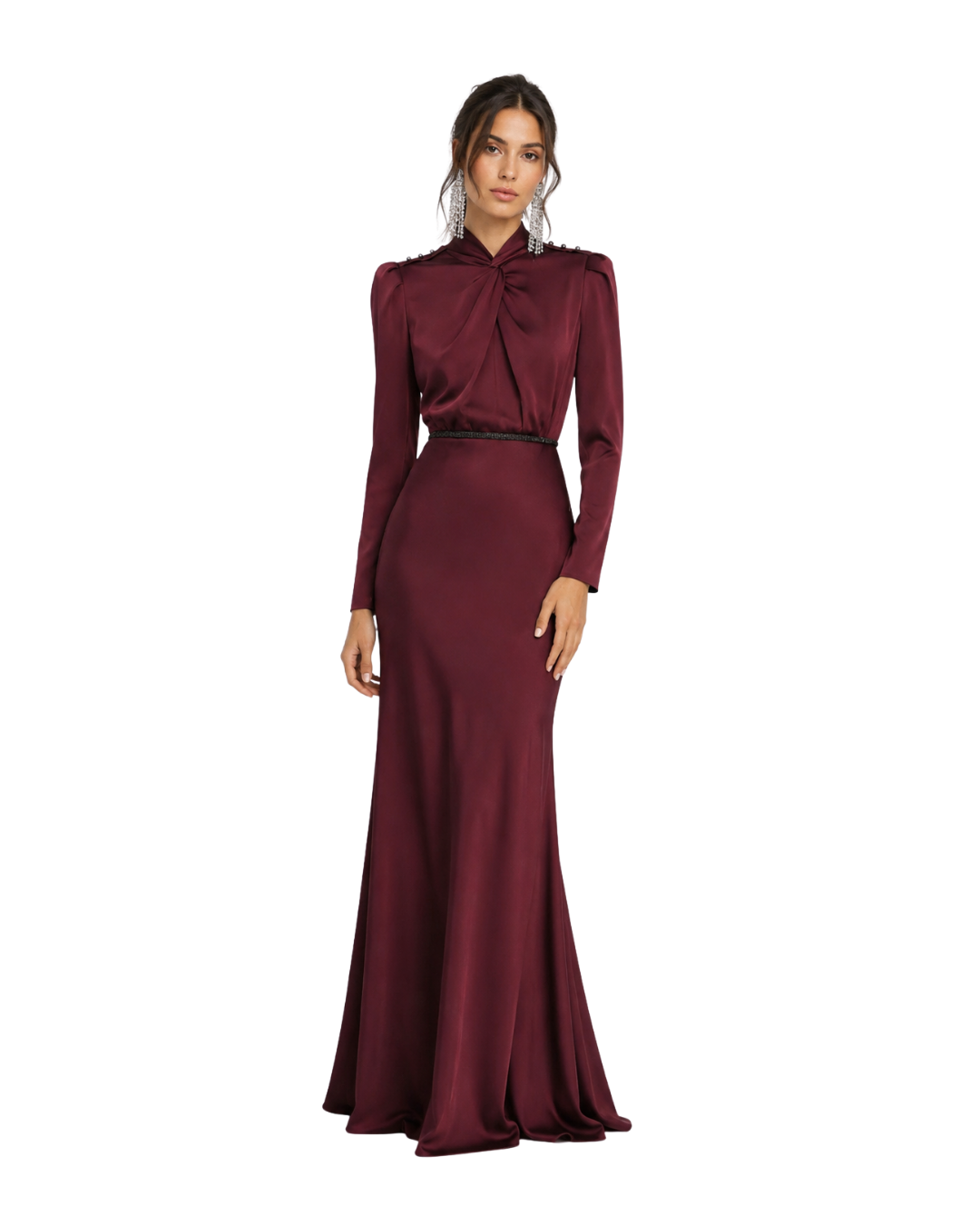 Self Portrait burgandy satin maxi dress website.png
