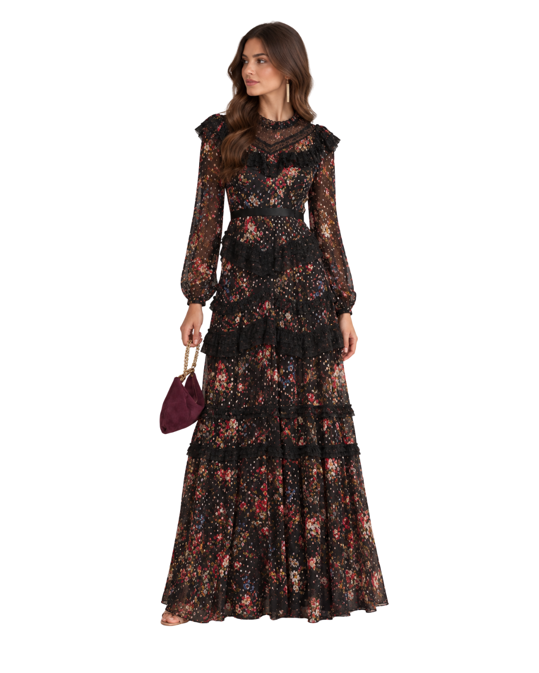 Needle & Thread Midnight Meadow Gown (10/332)