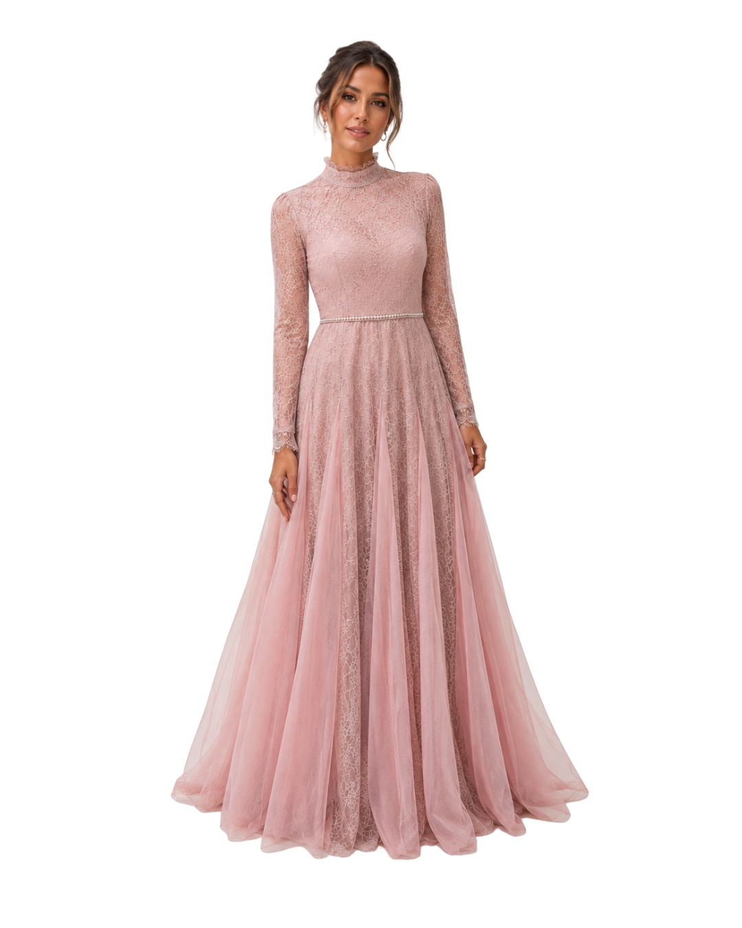Iti dress pink lace dress (8,10/295)